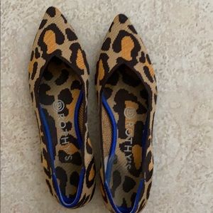 Rothy’s Pointed Toe Leopard Print